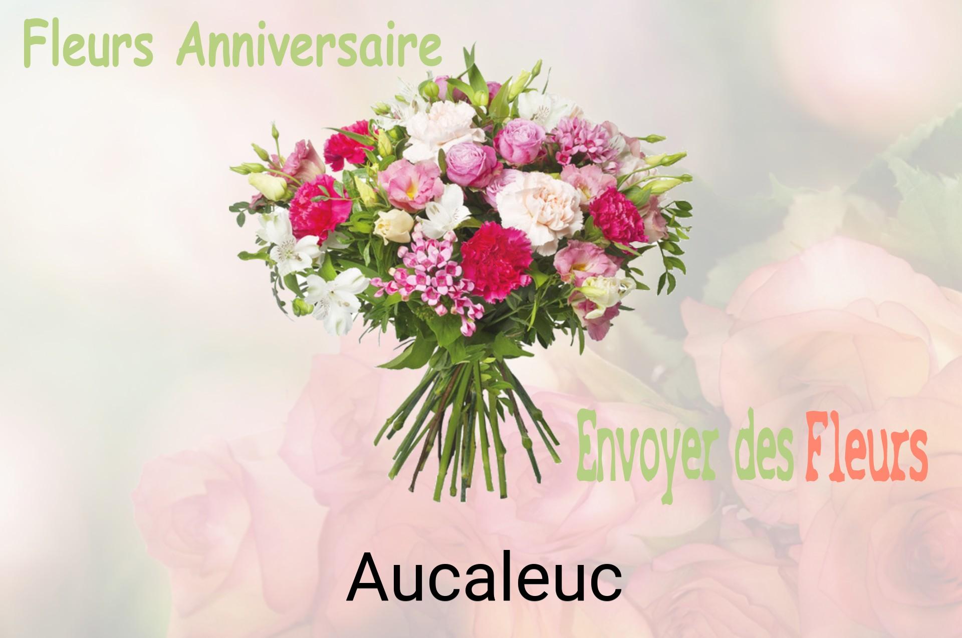 Bouquet de fleurs d’anniversaire livré à Aucaleuc